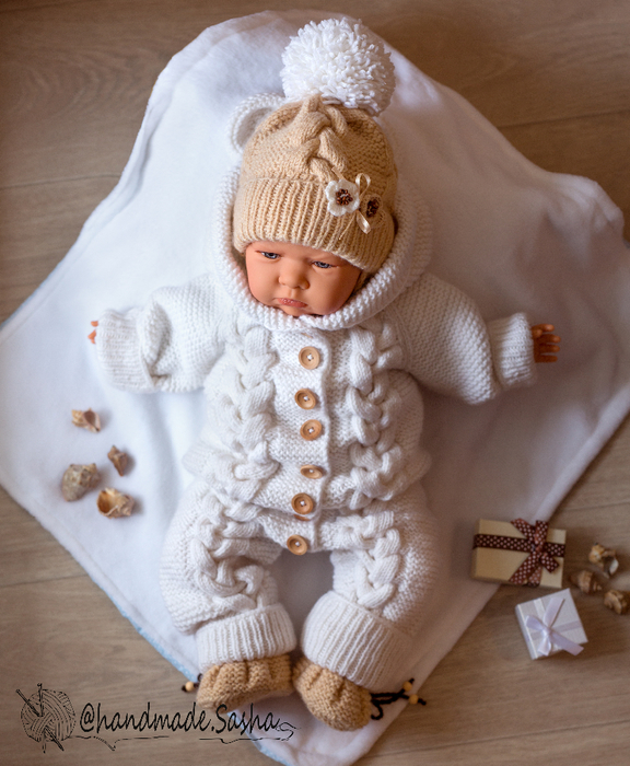 Теплые костюмы для новорожденных
