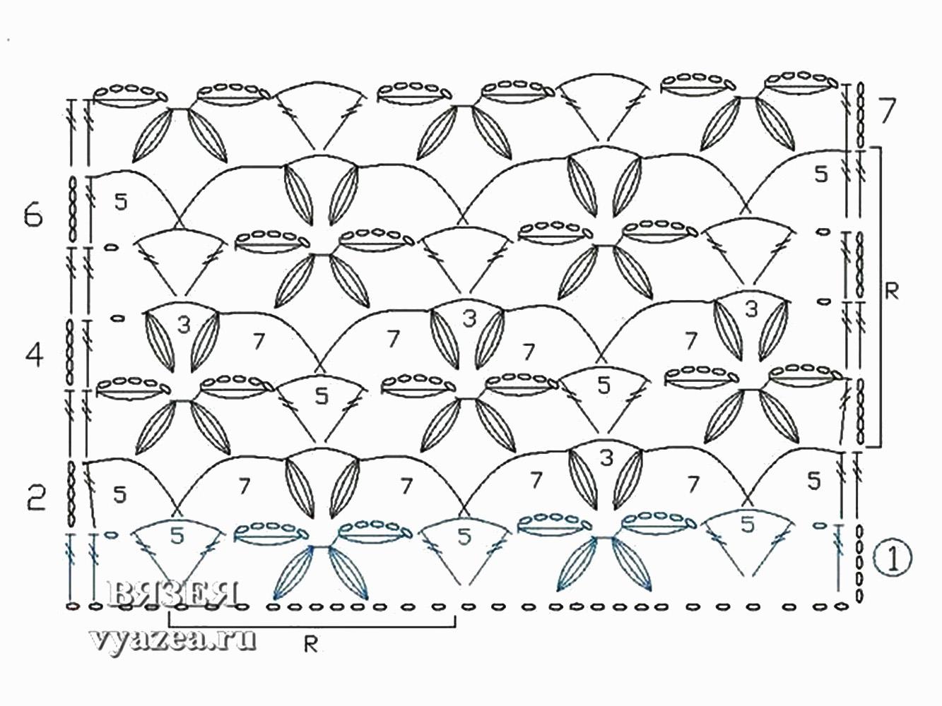 Крючок ру схемы вязания