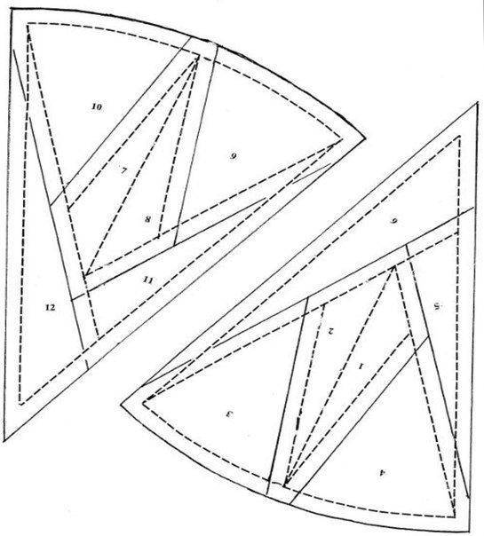 Скоростной метод сборки лоскутных блоков из прямоугольников-мк