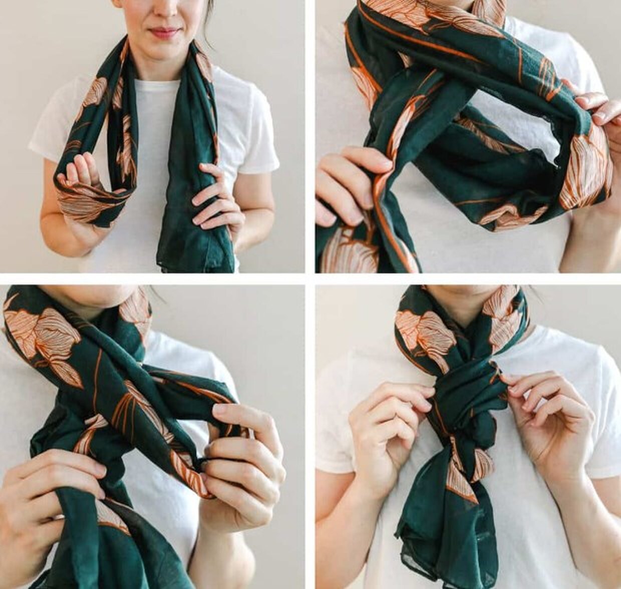 Как красиво завязать шарф (фото и подробное описание)