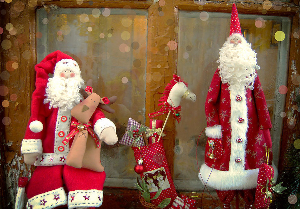 Дед мороз из бумаги своими руками: шаблоны и схемы новогодней поделки деда мороза для детей
