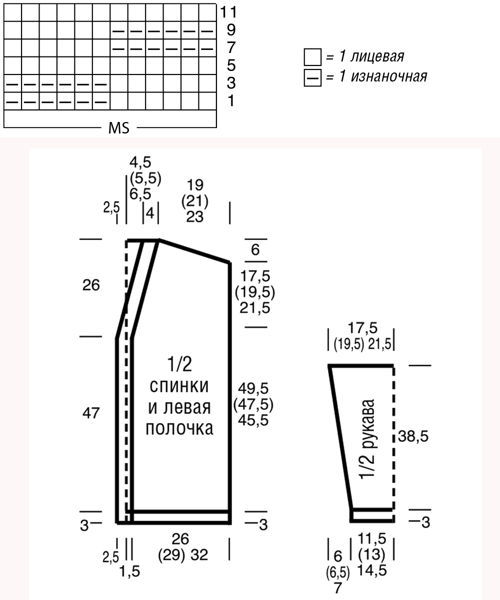 Кардиган женский вязать спицами схема и описание