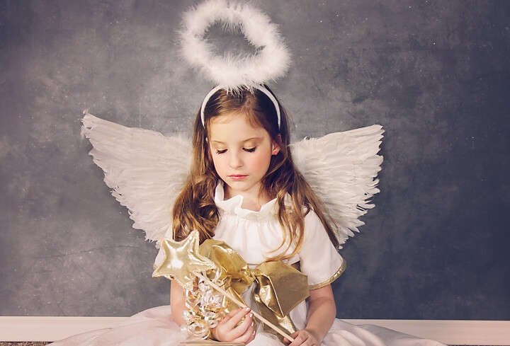 Костюм ангела для девочки своими руками с фото и видео