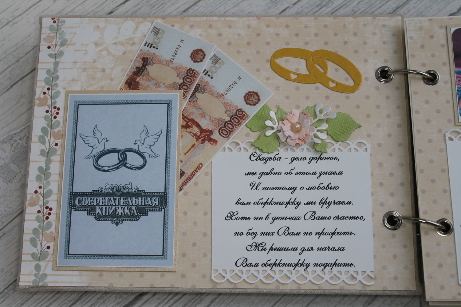 Сберкнижка для молодоженов на свадьбу своими руками: шаблоны и картинки