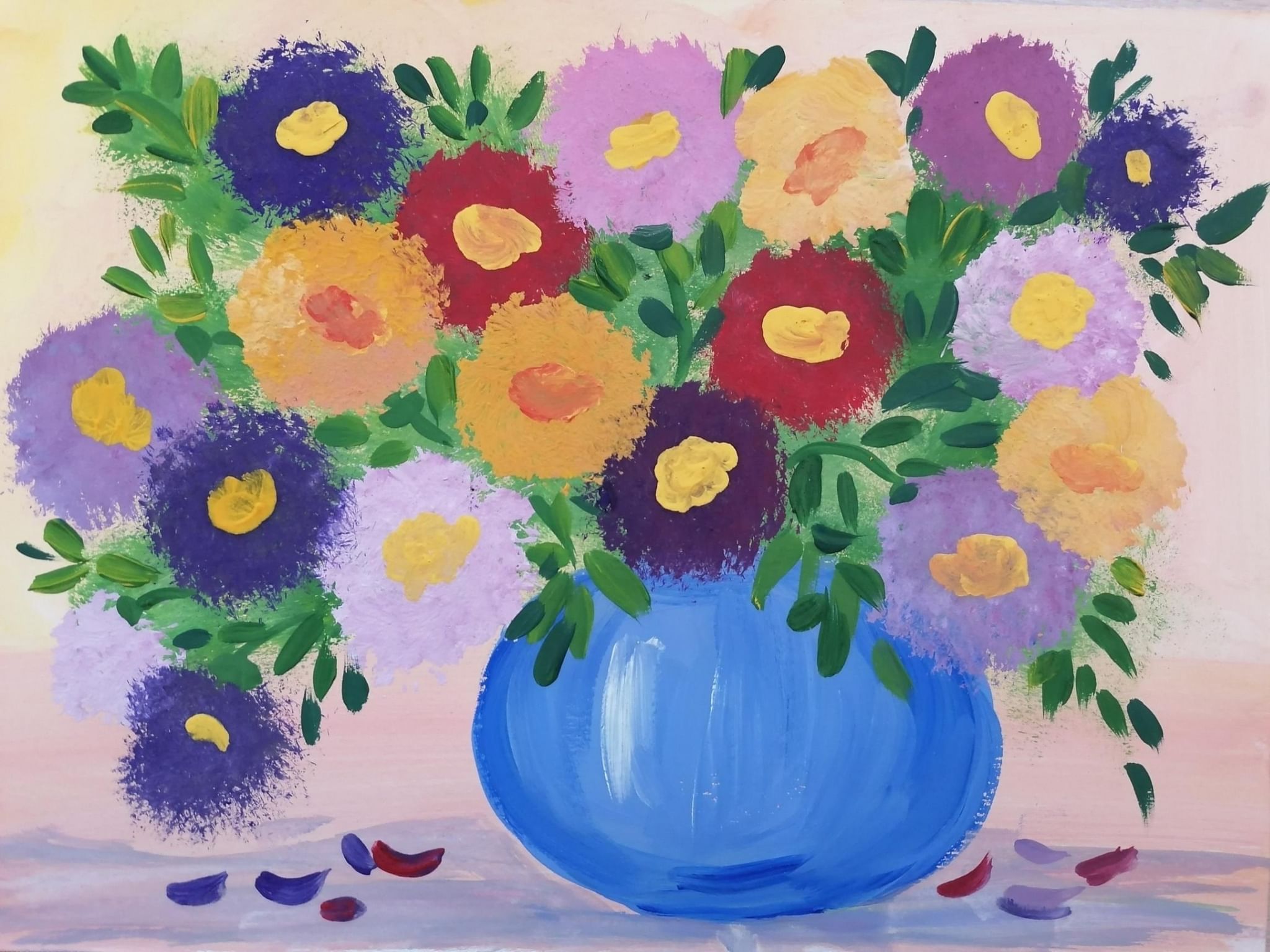 Как нарисовать цветок пошагово: мастер-класс по рисованию для начинающих