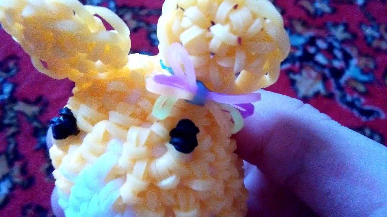 Плетение игрушек крючком из резинок лумигуруми