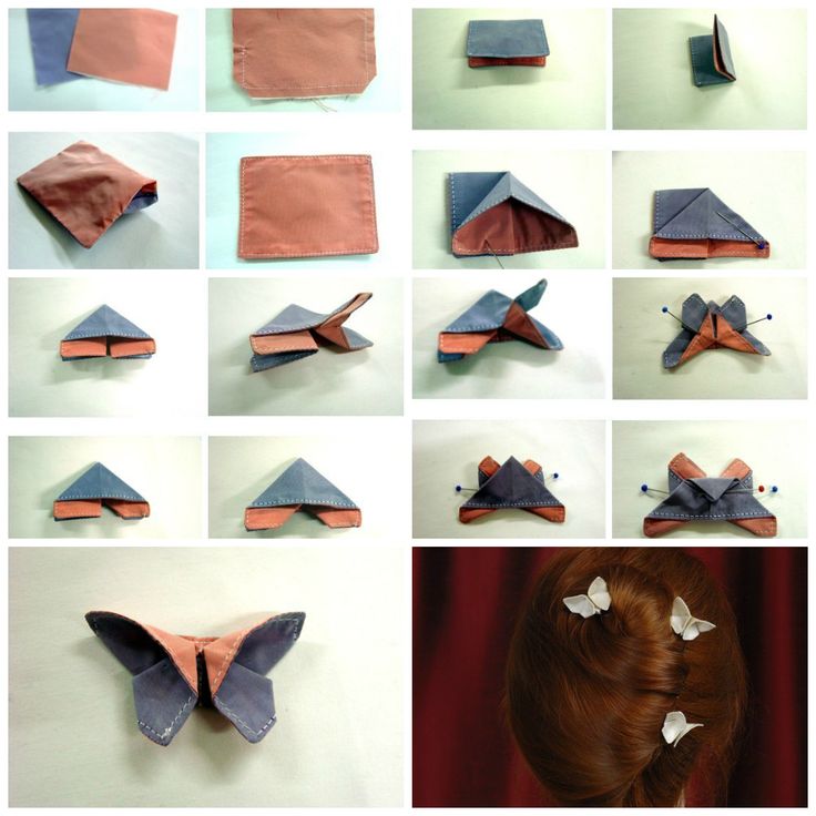 Выкройки галстуков-бабочек своими руками от анастасии корфиати