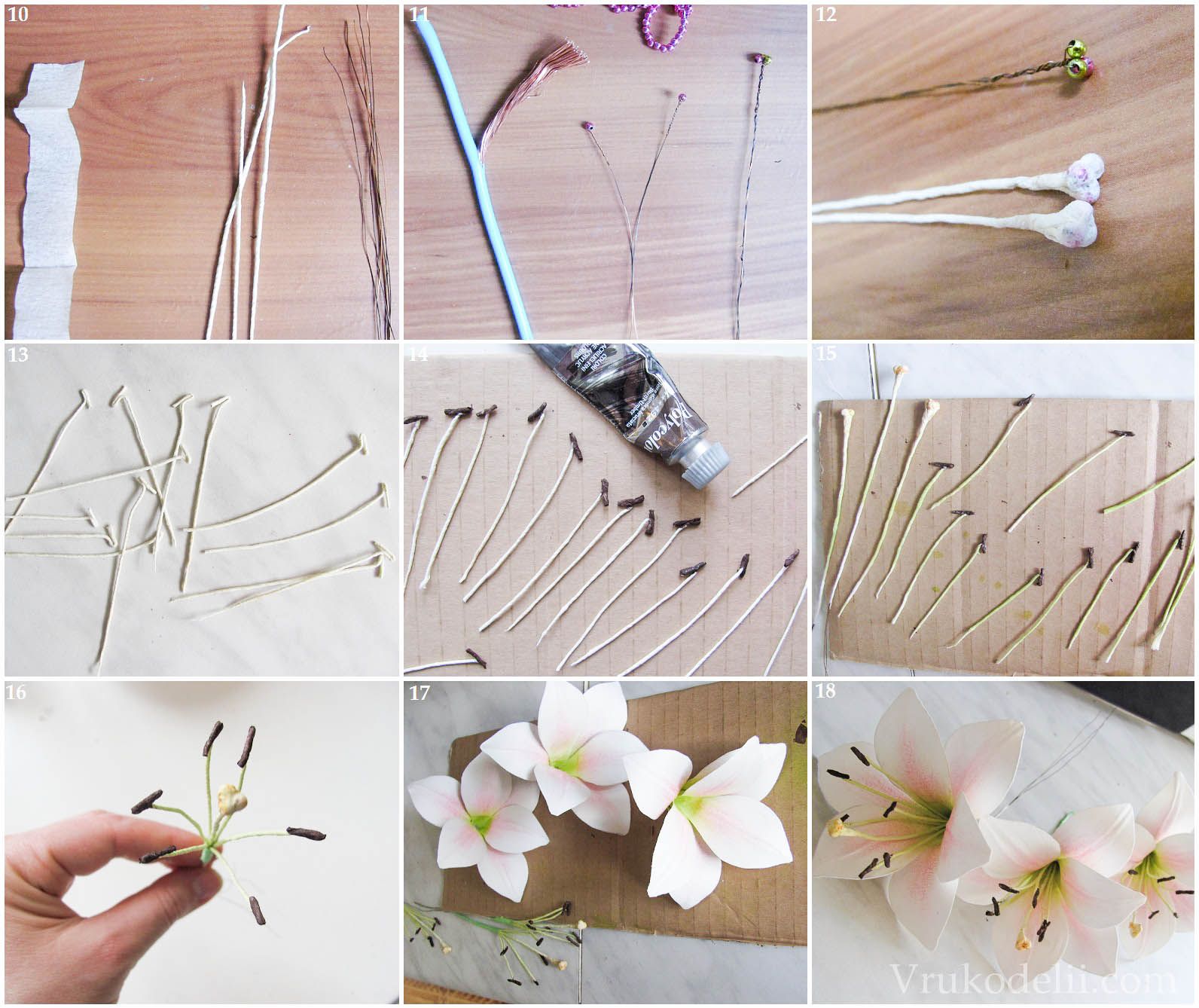 Лилии из бумаги своими руками: быстрые схемы создания королевского цветка