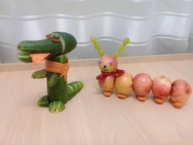 Поделки из яблок своими руками