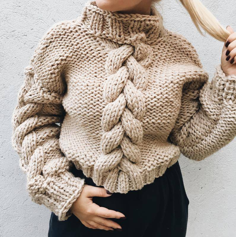 Объемный свитер крупной вязки спицами: схема – женский, модный
мастер-классы по вязанию объемных свитеров — modnayadama