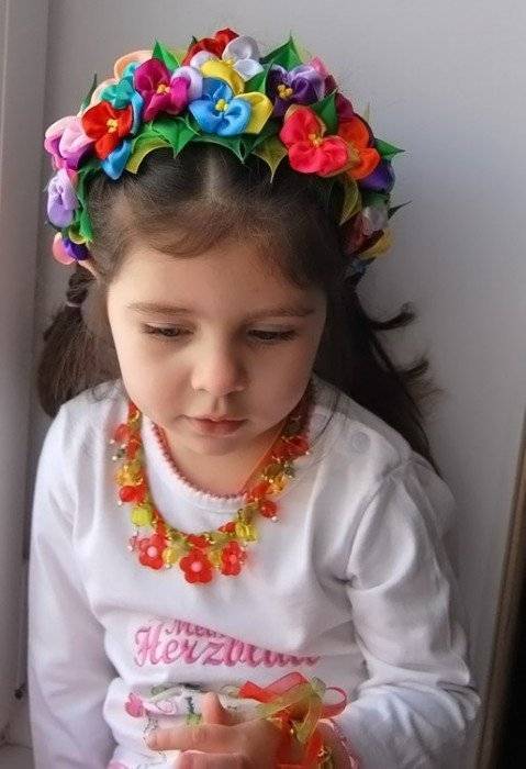 Венок на голову своими руками из цветов, бисера, фоамирана: 85 фото примеров, мастер-класс плетения украинского венка