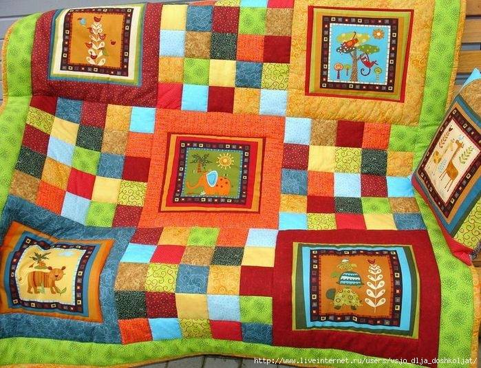 Пэчворк одеяла: схемы и фото изделий для взрослых и детей