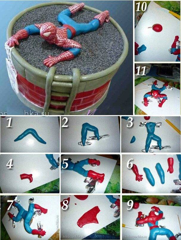 Торт человек-паук − 8 рецептов для мальчика и девочки