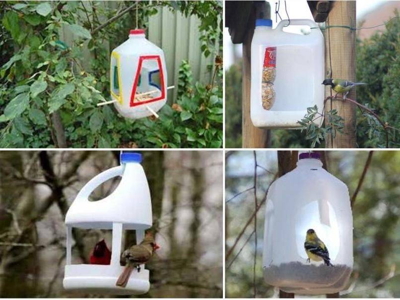 Простые и оригинальные идеи для тех, кто не знает, как сделать кормушку для птиц своими руками из подручных материалов