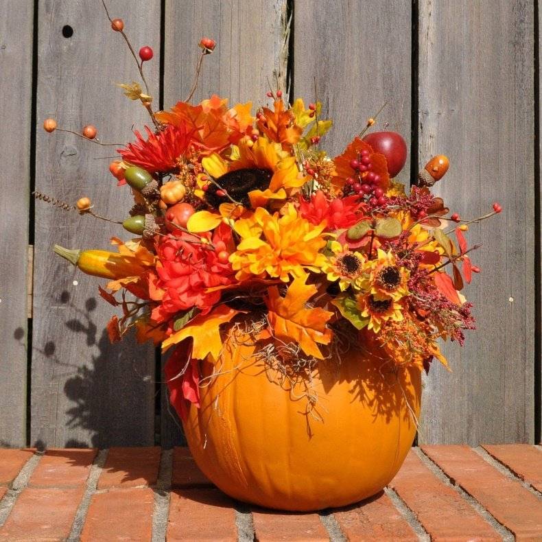 Осенние букеты своими руками: учимся собирать композиции с яркими оттенками сезона