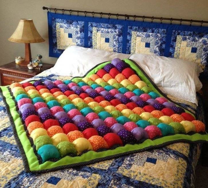 Как сделать одеяло из «быстрых» квадратов в стиле пэчворк