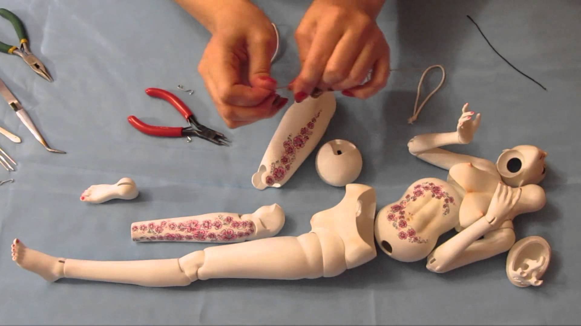 куклы на шарнирах своими руками из ткани
