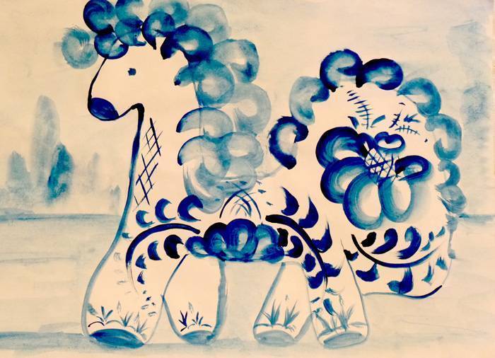 Как нарисовать лошадь с детьми от 3 до 12 лет - handskill.ru