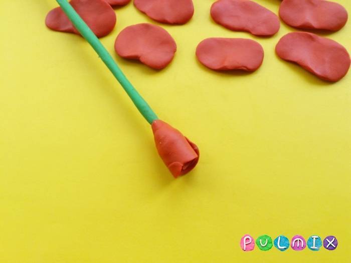 Лепим с детьми пластилиновые цветы: пошаговая инструкция с фото