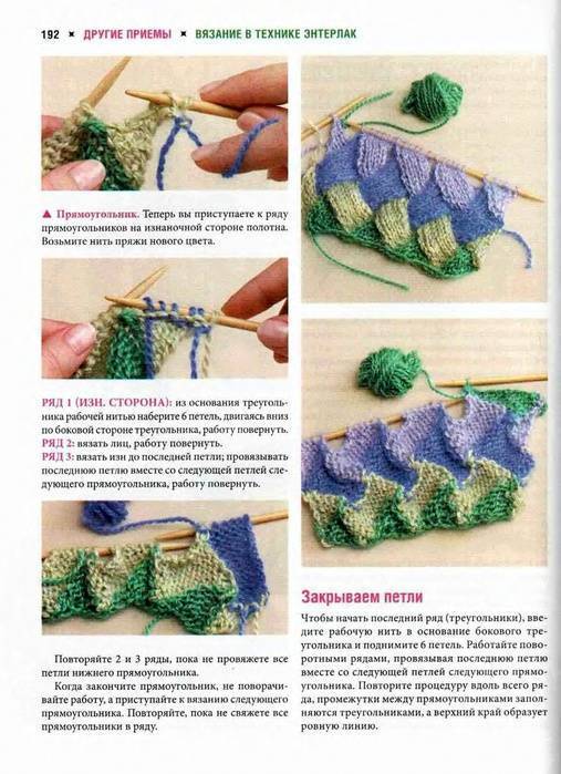 Энтерлак (вязание спицами): техника и особенности вязания