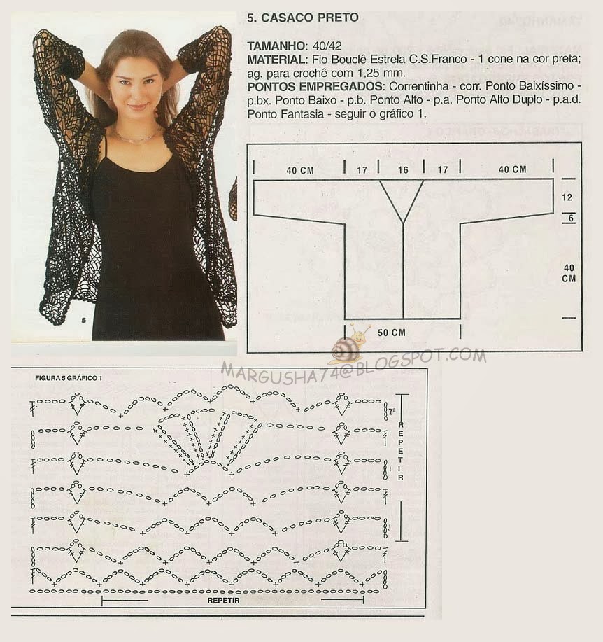 Болеро крючком для женщин схемы и описание бесплатно ажурное