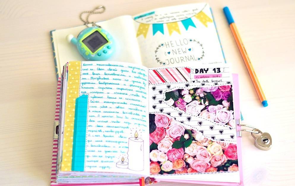 100 новых идей для личного дневника (лд) 2017: оформление на фото