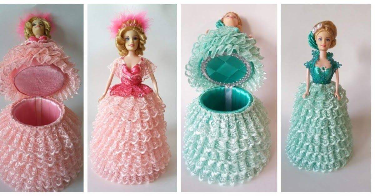 Кукла-шкатулка: материалы для работы, как смастерить своими руками из пластиковых бутылок