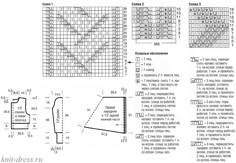 Пальто вязать схемы