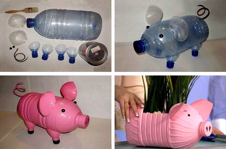 Поделки из пластиковых бутылок — 95 фото необычных идей. пошаговая инструкция с описанием и реальными примерами