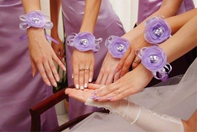 Повязки на руку подружкам невесты в [2022] – как сделать ? из атласных лент & фоамирана