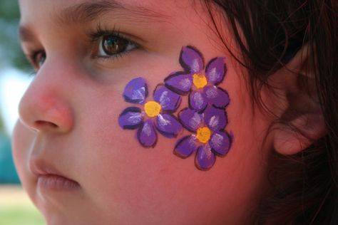 Рисунки на лице для детей. краски, советы, детские предпочтения :: syl.ru