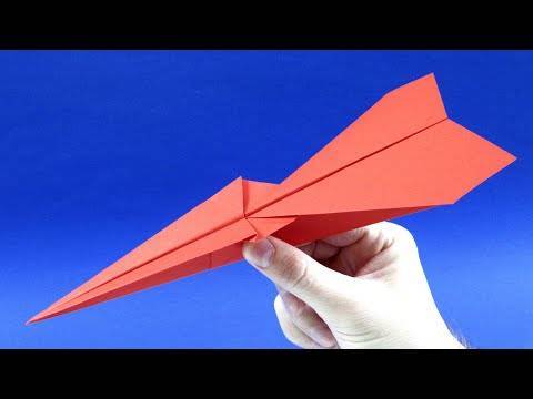 Как сделать бумажный самолетик, который далеко летает и легко делается?