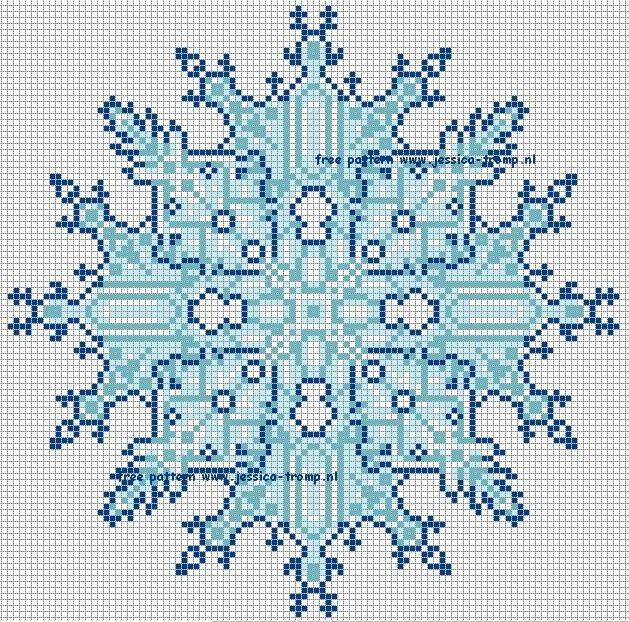 Новогодние снежинки своими руками: шьём, вяжем, вышиваем! вышивка на вязаных изделиях со схемами и фото.
