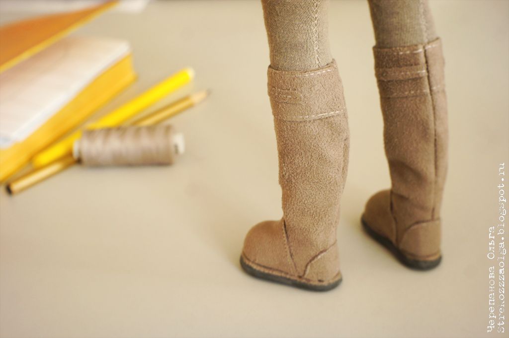 Как сделать обувь для кукол своими руками: сшить туфли и ботинки для интерьерной модели, выкройки сапожек на бжд, текстильную даму