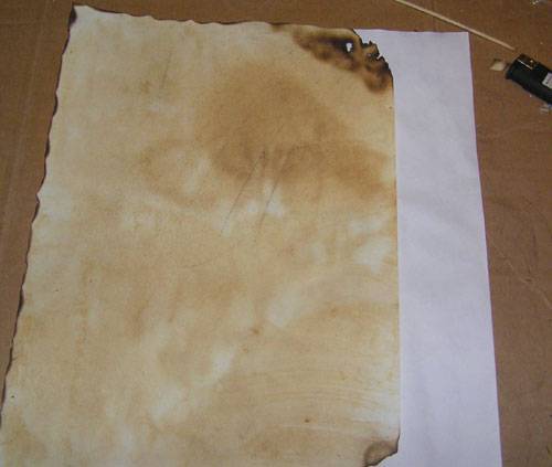 Как состарить бумагу в домашних условиях: как сделать листики старыми при помощи кофе, чая и марганцовки