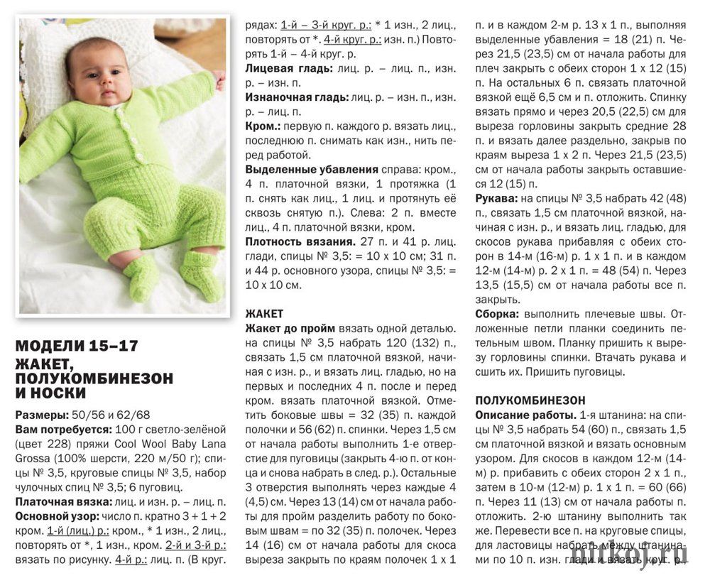 Костюмчики для новорожденных: мальчика, девочки на выписку. как связать спицами, схемы с описанием