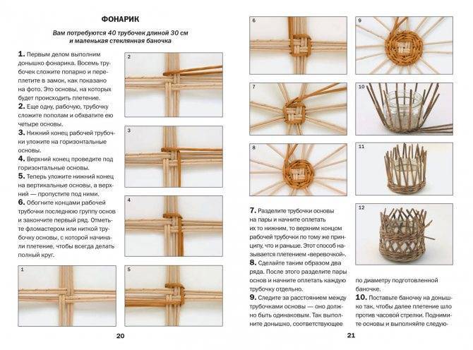 Плетение из газетных трубочек для начинающих: пошаговые инструкции
