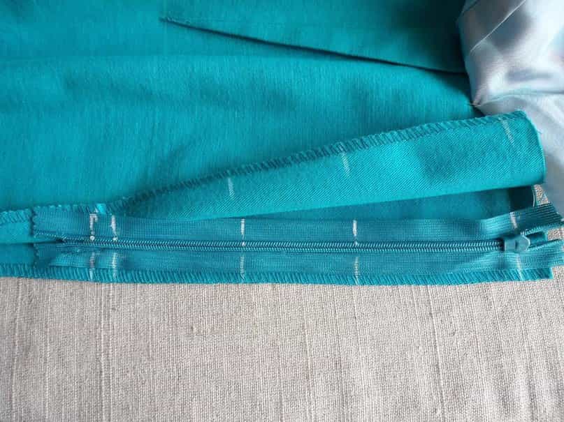 7 способов вшить молнию в юбку - как втачать потайную застежку