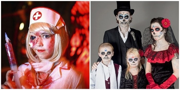 Как сделать костюм на хэллоуин своими руками: смерть и привидение, инопланетянин и пришелец