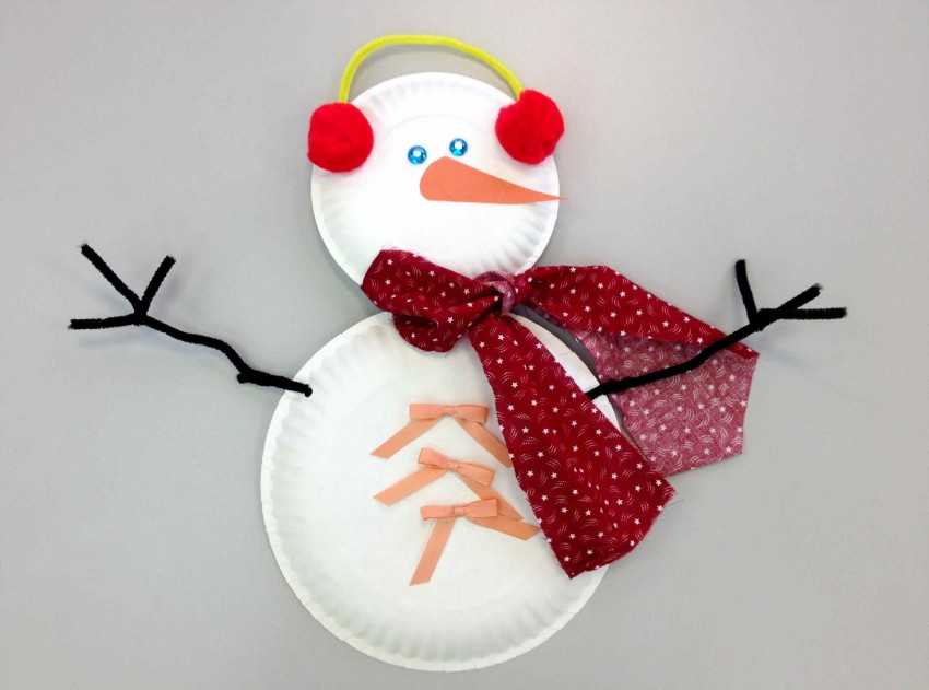 Как сделать снеговика своими руками из ваты на окно, в детский сад, из подручных материалов