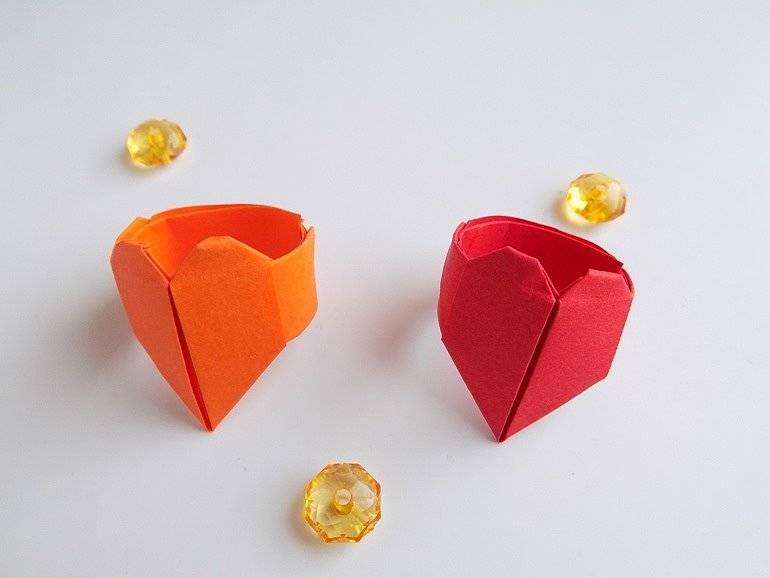 Изготовление сердца из бумаги в технике оригами: как делается подарочный конверт своими руками (100 фото + видео)