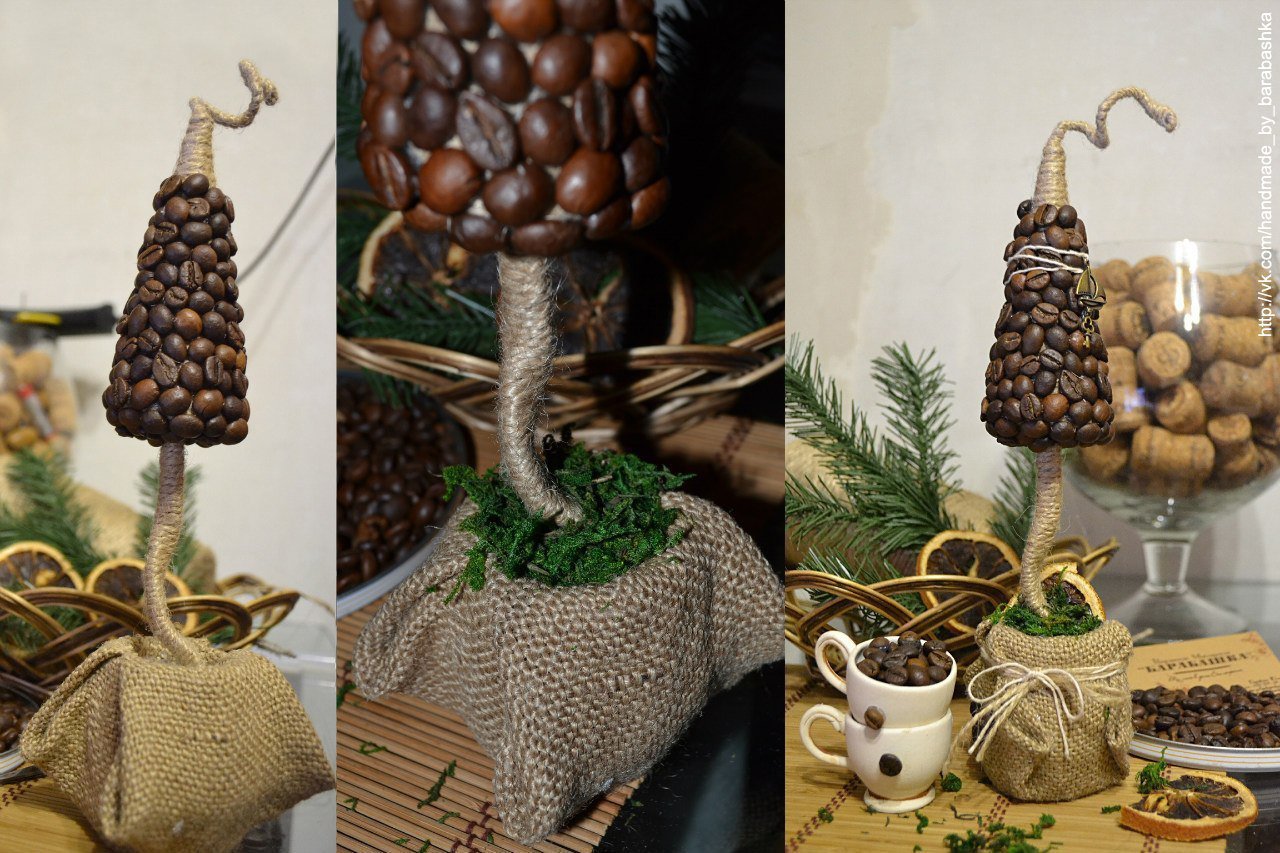 ???? как сделать кофейное дерево своими руками: 7 мастер-классов изготовления и декорирования топиария