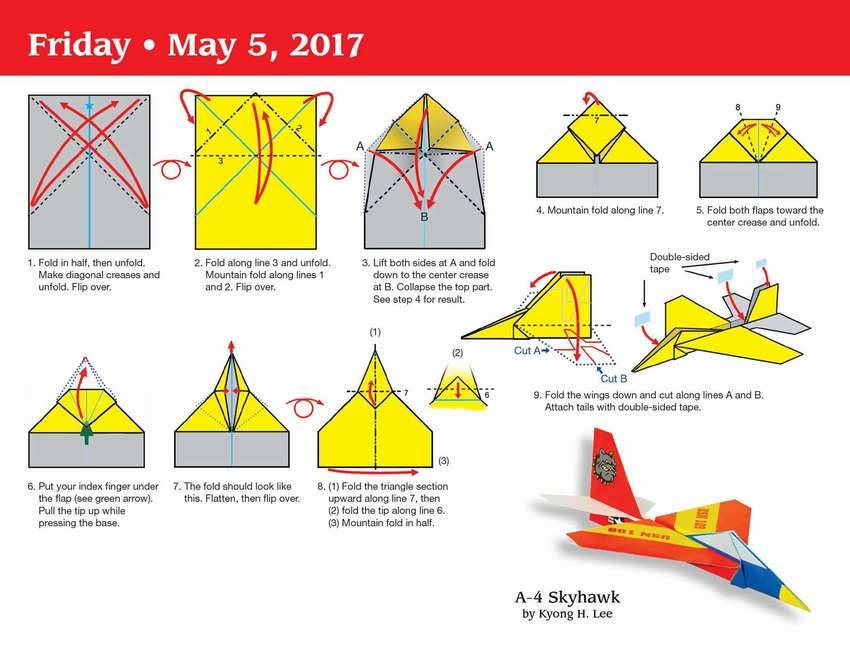 Самолеты из бумаги: фото-инструкции по складыванию бумажных самолетиков