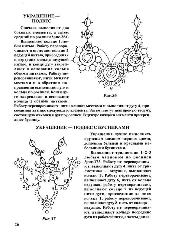 Фриволите крючком для начинающих: схемы вязания с подробными пояснениями особенностей техники