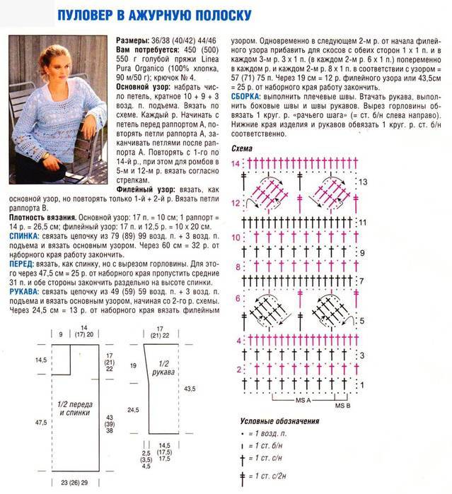 Женский свитер крючком: (описание), пошаговая инструкция по вязанию крючком свитера