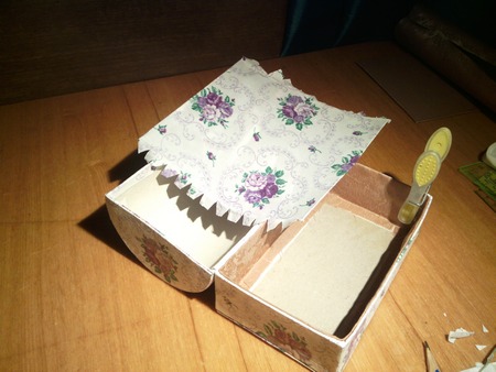Уютная шкатулка из картона своими руками. мастер-класс по картонажу. часть 1