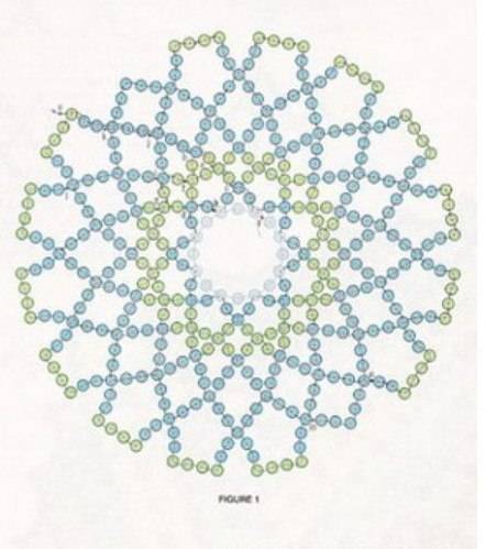 Салфетки из бисера схемы плетения пошагово