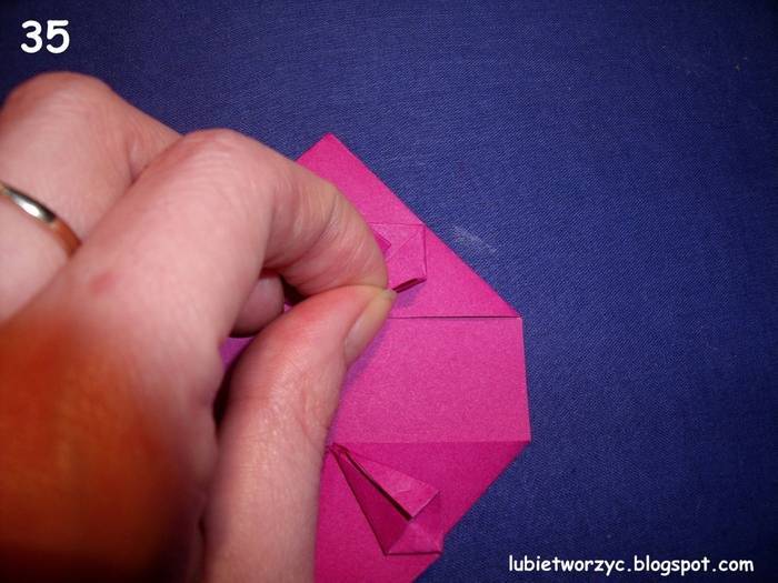 Оригами сердце из бумаги своими руками: схема