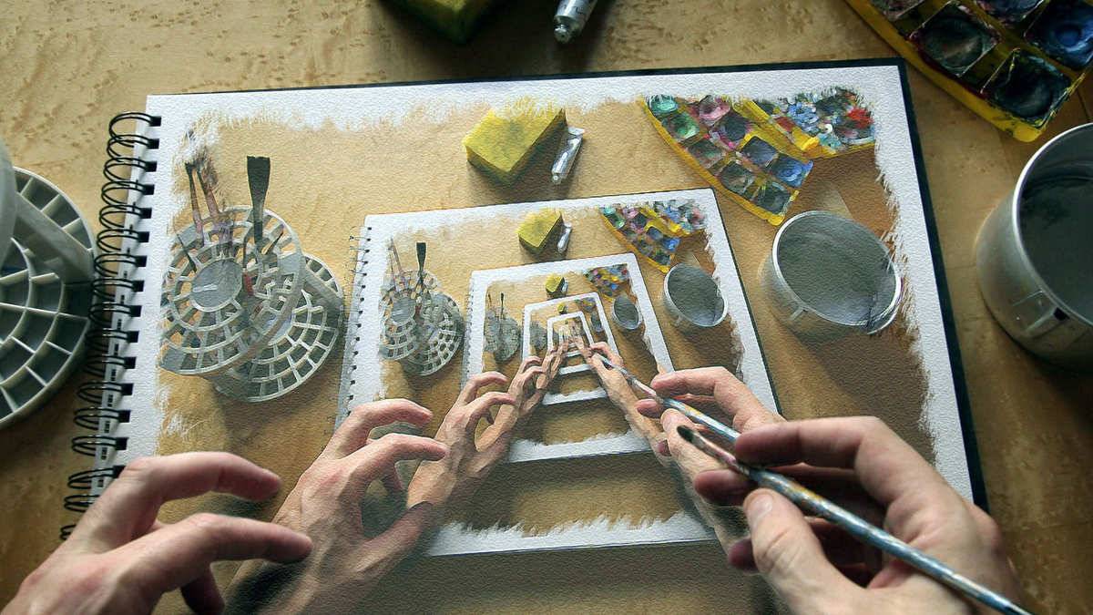 От каракулей к творчеству. учимся рисовать в стиле «дудлинг»
