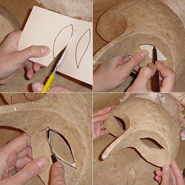 Как сделать венецианскую маску из папье-маше: мастер-класс по изготовлению